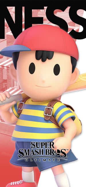 μια αφίσα για το super smash bros ness — CMF Phone Ταπετσαρία