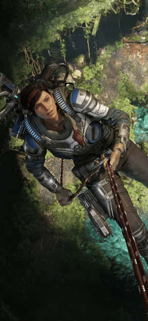 Iphone X Gears Of War 5 Φόντο — Huawei nova 16 Pro Ταπετσαρία