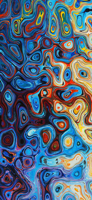 Cool Blue Abstract Iphone — Huawei nova 16 Ultra Ταπετσαρία