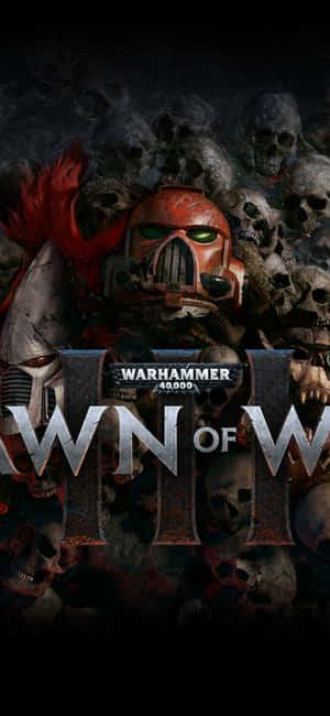 Iphone Xs Dawn Of War Iii Φόντο — Honor 500 Pro Ταπετσαρία