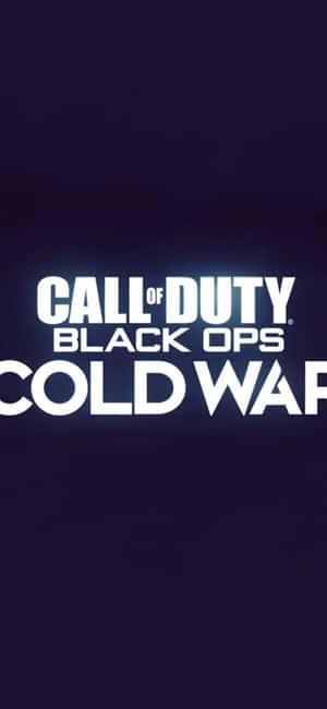 Iphone X Call Of Duty Black Ops Cold War Φόντο — Oppo Reno15 Ταπετσαρία