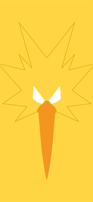 Μινιμαλιστικό Πρόσωπο Zapdos — Xiaomi 17 Max Ταπετσαρία