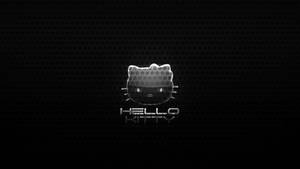 Μοντέρνα Μαύρη Hello Kitty — Cat Noir Ταπετσαρία
