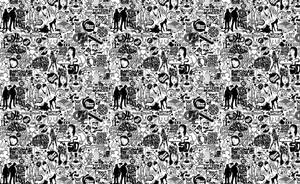 Μονόχρωμη indie αισθητική ταπετσαρία — Ιντι αισθητική GIF Ταπετσαρία