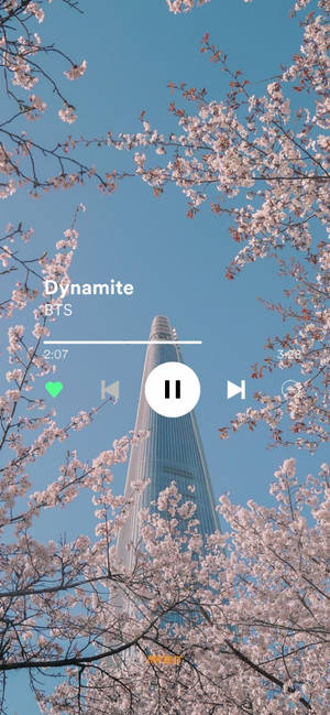 Ταπετσαρία Μουσική Αισθητική BTS Dynamite — iPhone 16 Ταπετσαρία