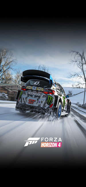 Iphone Xs Forza Horizon 4 Φόντο — HMD Luma Ταπετσαρία