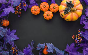 Μωβ Αισθητικό Χαριτωμένο Halloween