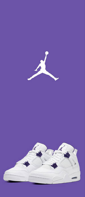 Μωβ Jordan — Galaxy Z Flip Ταπετσαρία