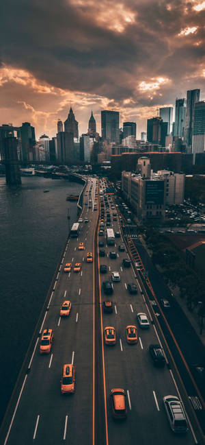 Νέα Υόρκη iPhone X Harlem River Drive — iPhone 18 Pro Max Ταπετσαρία