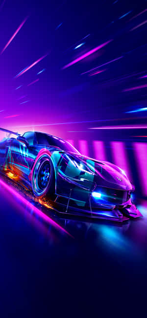 Iphone Xs Need For Speed Heat Background — OnePlus R Ταπετσαρία