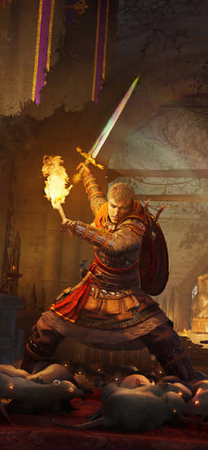 Iphone Xs Max Assassin's Creed Valhalla Φόντο — Vivo X300 Ultra Ταπετσαρία