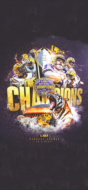 LSU iPhone — Galaxy S26 Ταπετσαρία