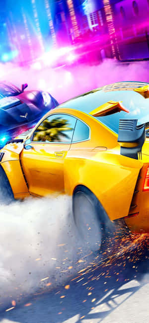 Iphone Xs Need For Speed Heat Background — Nubia Neo Ταπετσαρία