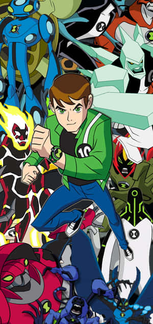 Φόντο Ben 10 — Huawei Enjoy 90 Pro Max Ταπετσαρία