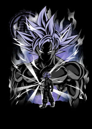 Ο Goku Black Απελευθερώνει την Ύστατη Δύναμη — iPad Air 11 Ταπετσαρία