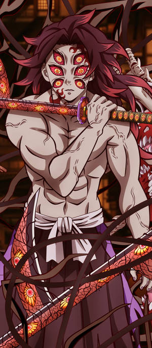 Demon Slayer Kokushibo — Galaxy Z Flip Ταπετσαρία