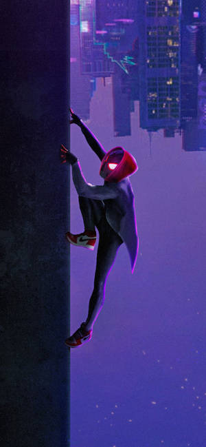 Ταπετσαρία Miles Morales στο Spider Man: Into the Spider-Verse — iPhone 17 Ταπετσαρία