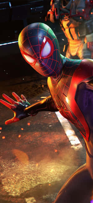 Miles Morales Iphone — Xiaomi 17 Pro Ταπετσαρία
