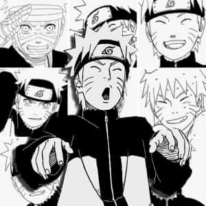 Εικόνες Manga Naruto — iPad (A16) Ταπετσαρία