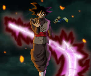 Ο απειλητικός Goku Black σε πλήρη ισχύ — Goku Black Ταπετσαρία