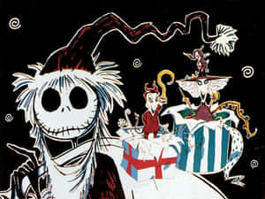 «Ο Βασιλιάς της Κολοκύθας Έρχεται» — The Nightmare Before Christmas Ταπετσαρία