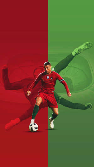 Ο Κριστιάνο Ρονάλντο σε Δράση — Cristiano ronaldo Ταπετσαρία