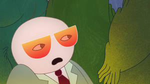 Ταπετσαρία The Midnight Gospel Glasses Man