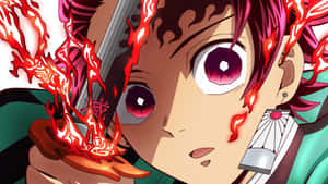 Demon Slayer 4k φόντο — Δαίμονας Σφαγέας 4K GIF Ταπετσαρία