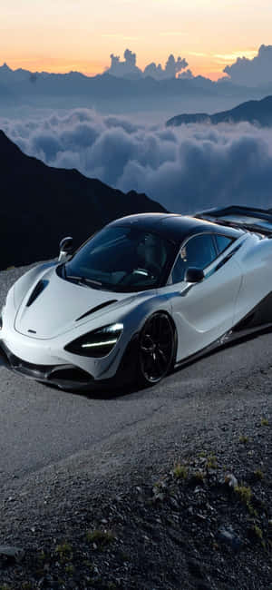 Iphone Xs Mclaren 720s Φόντο — Ανατολή Ταπετσαρία