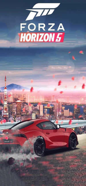 Iphone Xs Forza Horizon 4 Φόντο — RedMagic Ταπετσαρία