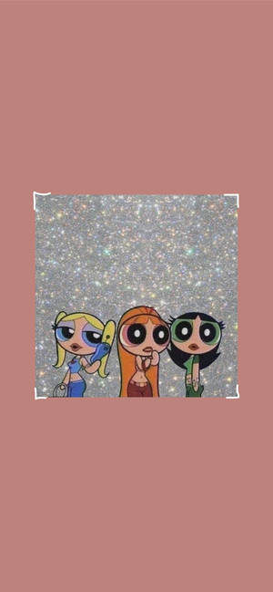 Ταπετσαρία Οι Powerpuff Girls ως Έφηβες — iPhone 14 Pro Max Ταπετσαρία