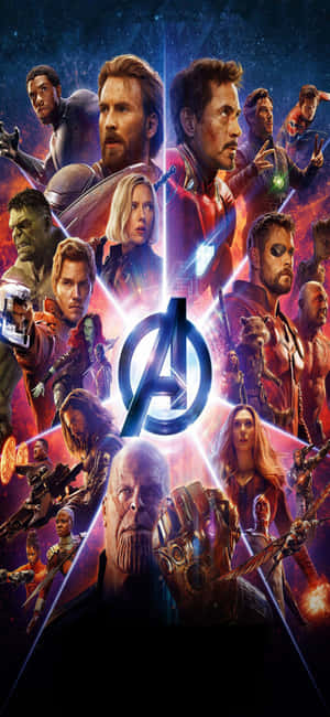 Φόντο iPhone Xs Marvel's Avengers — Honor Play 80 Plus Ταπετσαρία