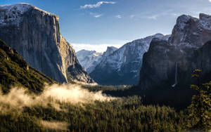 Ταπετσαρία βουνών Yosemite για Macbook