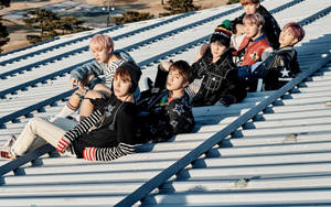 Ταπετσαρία ομαδικής φωτογραφίας BTS Spring Day — Bts ομαδική φωτογραφία GIF Ταπετσαρία