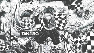 Ταπετσαρία Πάνελ Μάνγκα Kimetsu No Yaiba — Πάνελ manga Ταπετσαρία