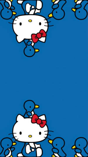 Πάπιες και Hello Kitty Αισθητική — Hello kitty αισθητική Ταπετσαρία