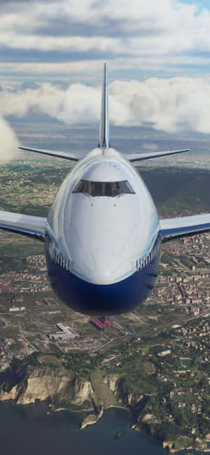 Φόντο Iphone Xs Microsoft Flight Simulator — Honor Magic8 Lite Ταπετσαρία