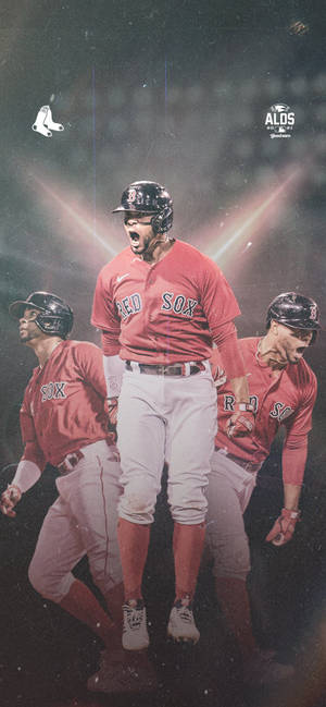 Παίκτης Red Sox Xander Bogaerts — Galaxy S24 FE Ταπετσαρία