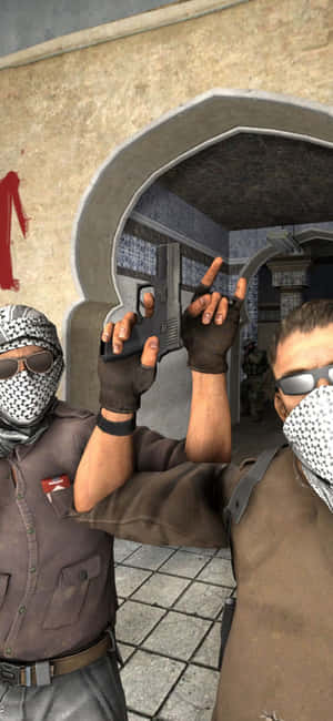 Φόντο Iphone Xs Counter-strike Global Offensive — Realme GT 8 Pro Ταπετσαρία