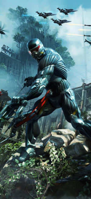 Iphone X Crysis 3 Φόντο — RedMagic Ταπετσαρία