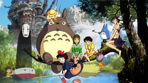 Ταπετσαρία παιδιών anime Studio Ghibli — Ανιμέ παιδιά Ταπετσαρία