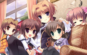 Ταπετσαρία παιδιών anime Απέραντη Θάλασσα από Νεφρίτη — Ανιμέ παιδιά Ταπετσαρία