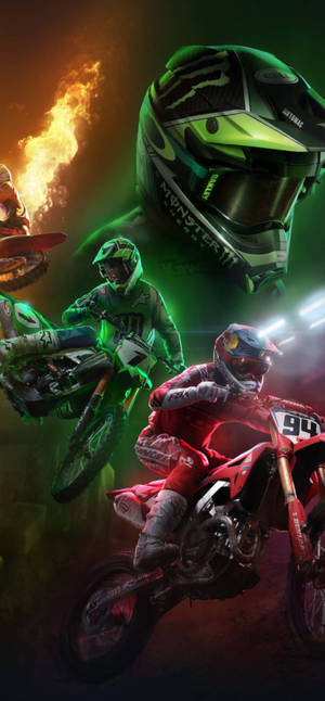 Fox Dirt Bike — Γαλαξίας A27 Ταπετσαρία
