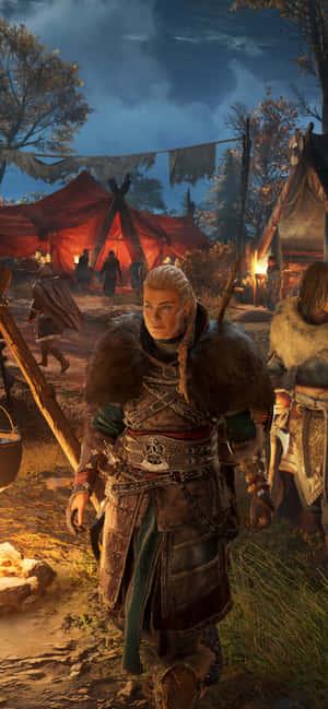 Iphone Xs Max Assassin's Creed Valhalla Φόντο — Moto G47 Ταπετσαρία