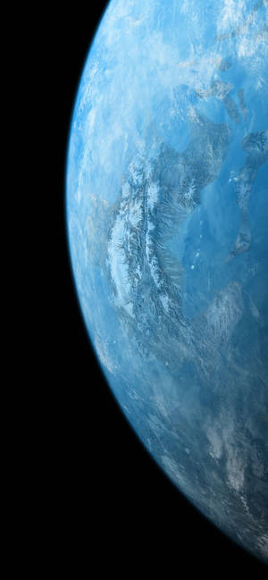 Iphone Xs Planet — Γαλαξίας A08 Ταπετσαρία