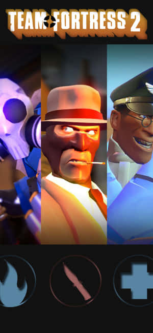 Iphone Xs Team Fortress 2 Φόντο — Γαλαξίας A17 Ταπετσαρία