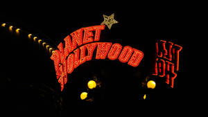 Ταπετσαρία Πινακίδας Planet Hollywood — Καθαρό Ταπετσαρία