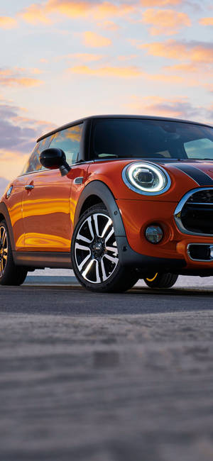 Ταπετσαρία πορτρέτου Mini Cooper — iPhone 12 Pro Ταπετσαρία