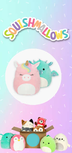 Φόντο Squishmallow — Oppo A6k Ταπετσαρία