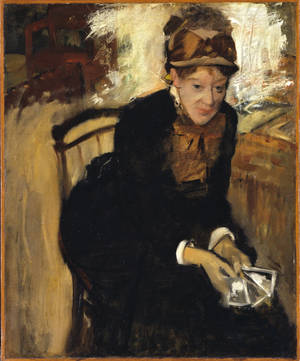 Ταπετσαρία Edgar Degas Πορτρέτο της Mary Cassatt — Motorola Razr 70 Ultra Ταπετσαρία